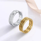 Men Fashion Ring Alloy Male Finger Ring Gift Dress Up  Luxury Wedding Ring Male Party Charm Jewelry