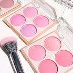 Radiant Blush Palette Makeup – Soft Matte & Shimmer, Natural Glow for a Youthful Look