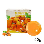 50g Face Wash Bar Soap turmeric soap bar Facial Hydrating Cleansing Face Soap Antioxidant Deep Cleansing Turmeric Soap