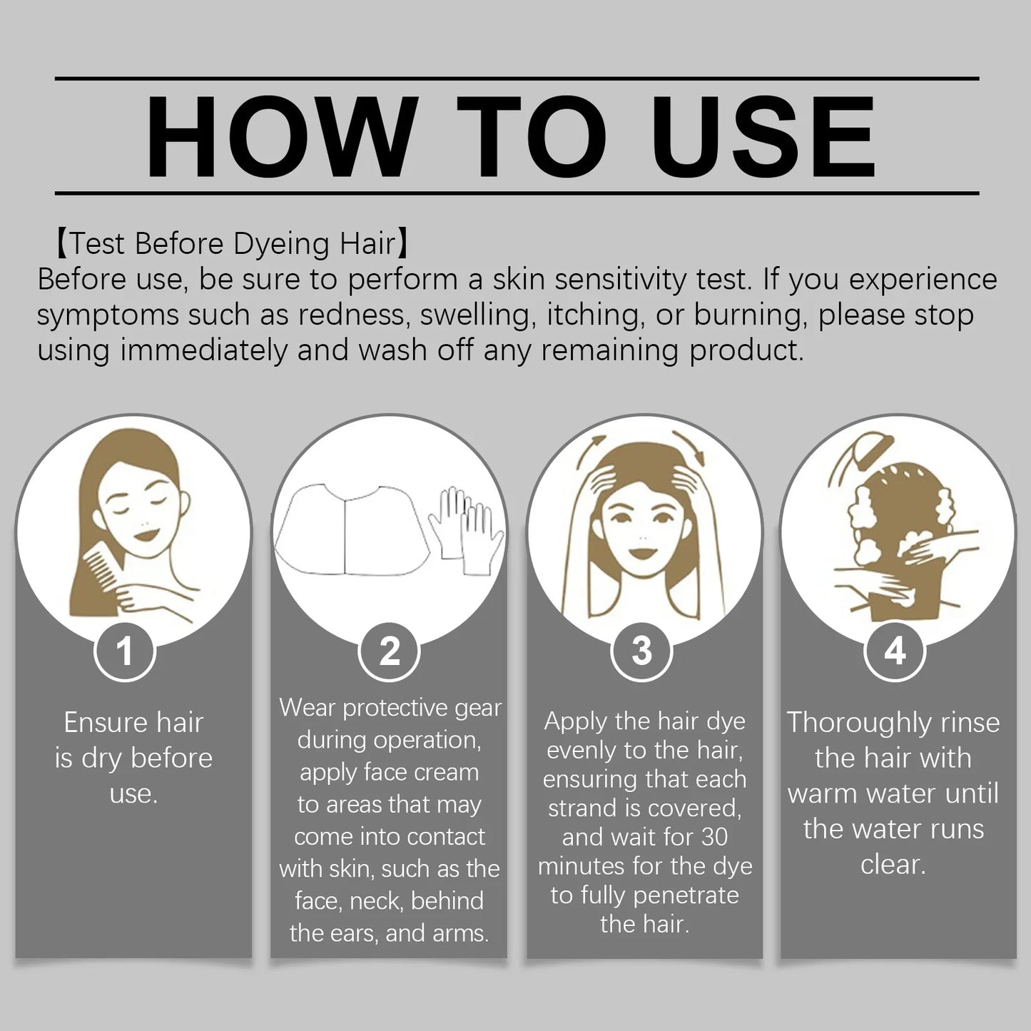6 Colors Hair Color Wax Dye White Blue Brown Hair Natural Matte Nourish Long-Lasting Hair Coloring Styling Cream For Women Men