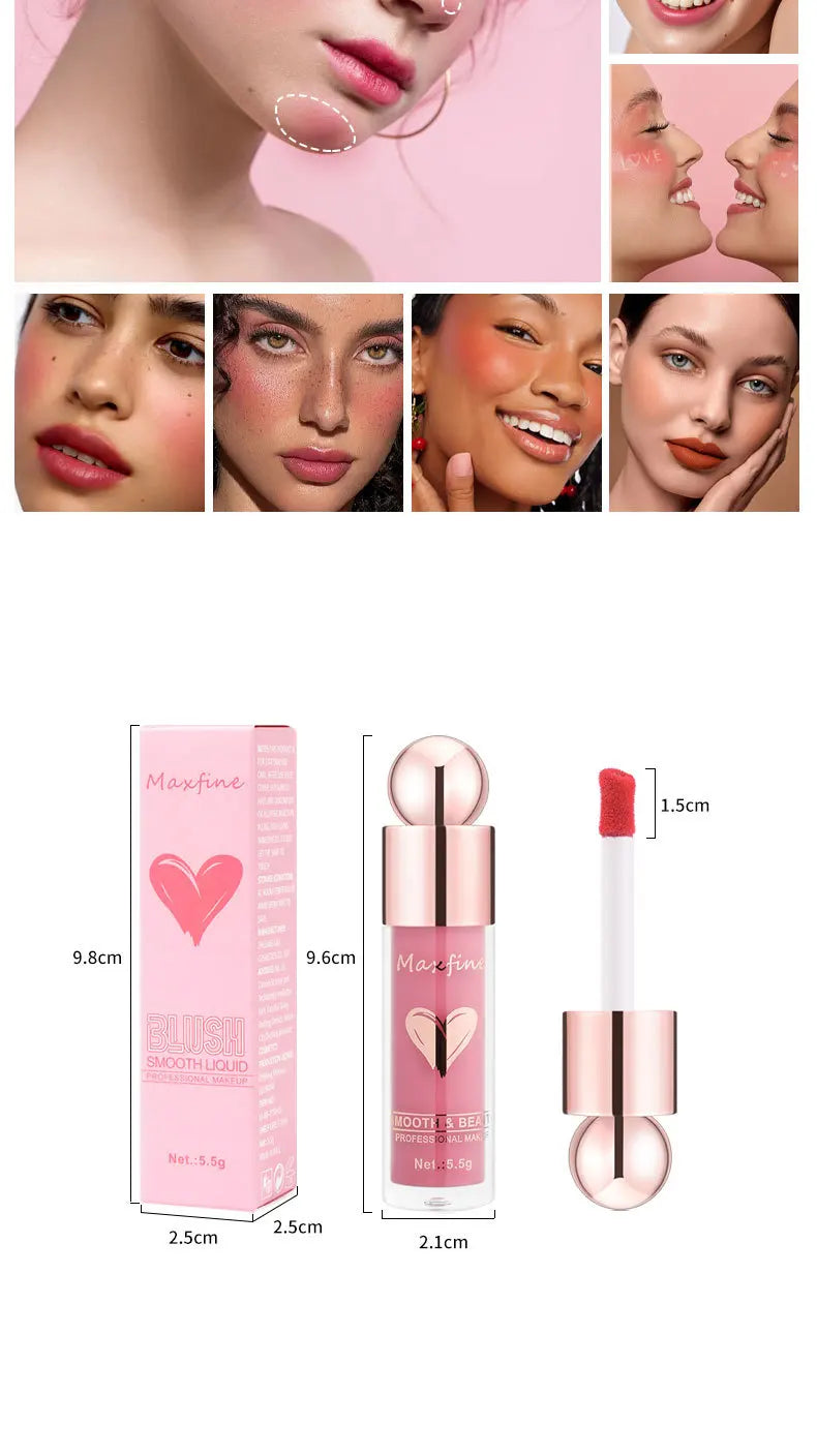 Liquid blush when applied with a hydrating touch can brighten your complexion keep your makeup on without smudge