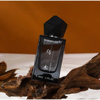 Sandalwood Ebony Perfume Spray,Woody Scent Men's Eau De Cologne,Cedar/Vetiver/Musk/Agarwood Light Fragrance Mist,Long Lasting