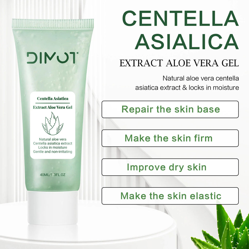 Moisturizing Aloe Vera Gel Wash Free Deep Nourishing Maintain Skin Aloe Vera Gum Refreshing Non Sticky Facial Care Facial Cream