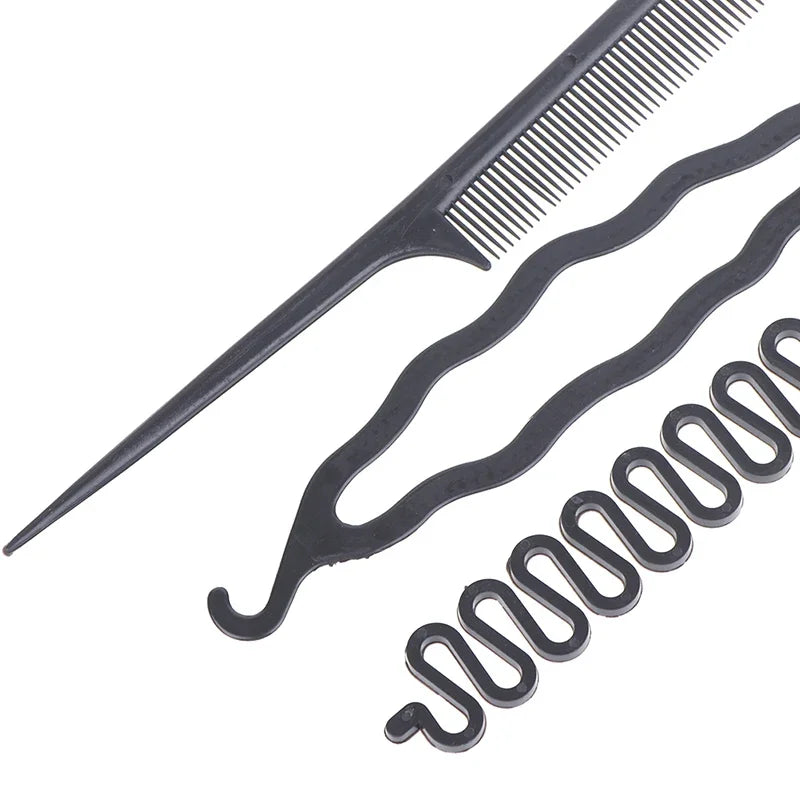 Magic Hair Styling Tools Set DIY Braiding Braider Accessories Hairpin Twist Bun Barrettes Clips For Women Hairdressing