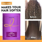 Keratin Hair Mask Magical 5 Second Frizzy Soft Smooth Repair Damage Hyaluronic Acid Conditioner Shiny Deep Moisturize Hair Care