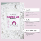 Hyaluronic Acid Face Mask Hydrating Glow Controlling Oil Smooth Skin Repair Pore Tightening Lifting Deep Cleansing Clay Mud Mask