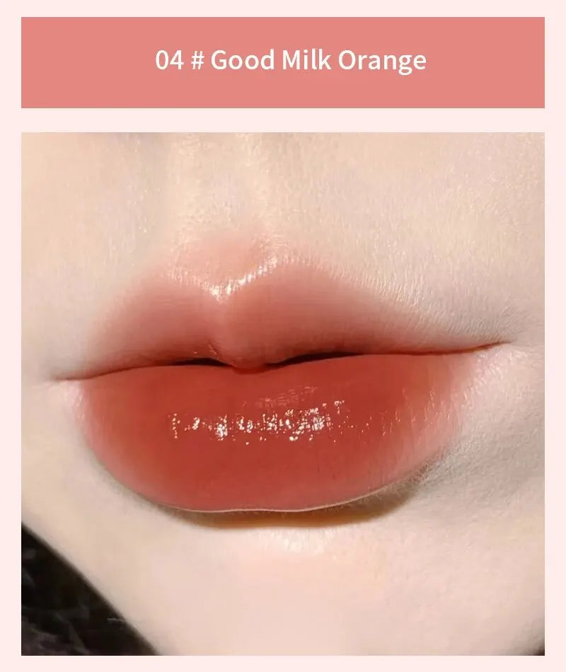HERORANGEYingrun YueguangLip Gloss Non-stick Cup Lipstick Long-lasting Waterproof Lipstick Matte Lip Glaze Affordable Lipstick