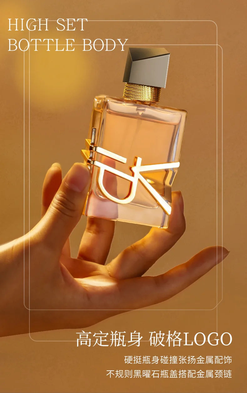 Luxury Brand Perfume Women 50ml Pheromone Ocean Scent Cologne Men Parfums Homme Lasting Floral Fragrant Spray Perfumes De Mujer