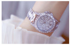 Luxury Women Watch Fashion Diamond Wrist  Silver Gold Watches for Girls Waterproof Clock Reloj Mujer Dress Gifts