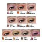 10 Color Double Ended Eye Shadow Stick With Sponge Brush Pearlescent Lasting Eyeshadow Pen Contouring Portable Makeup Cosmetics