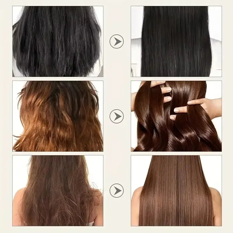 Magical Keratin Hair Mask 5 Seconds Repair Damaged Frizzy Hair Soft Smooth Shiny Vitamin Nutrition Moisturize Nourish Hair Care