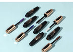 5D Mascara Waterproof Sweatproof Non Smudging Creates Dense Long Lashes With Silicone Brush Head For Base Laying