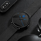 reloj hombre Watches Mens 2025 Minimalist Men's Fashion Ultra-thin Watch Simple Men Business Quartz Wristwatch relogio masculino