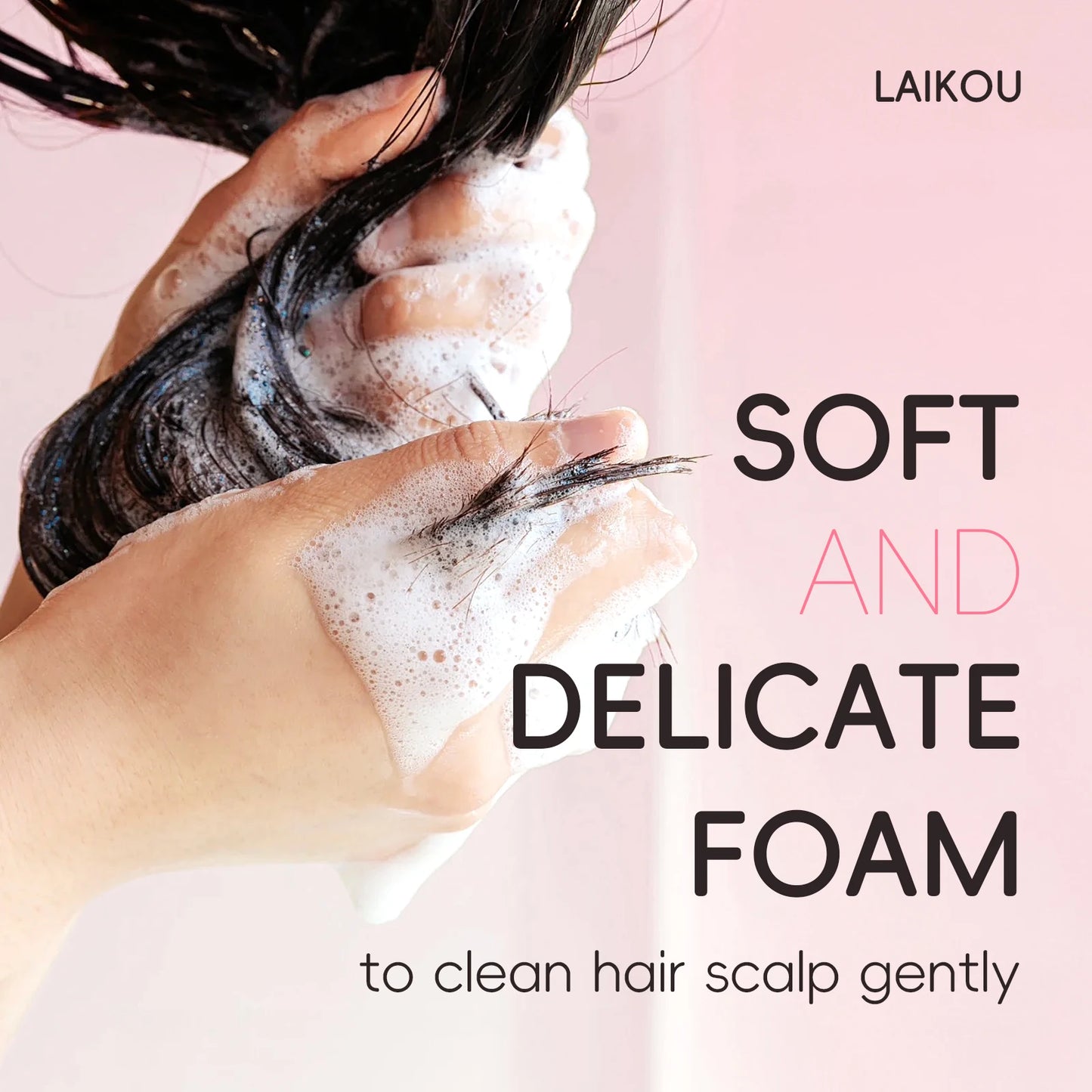LAIKOU  Sakura Shampoo Repair Anti Split Ends Smooth Frizz Dry Hair