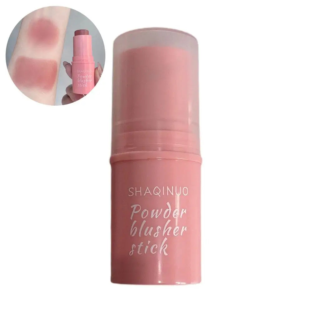 Blush Stick Creamy Cheek Color for Natural Plumpness Hydrating Swell Tone Blusher for Fair Skin Easy-Blend Makeup Stick