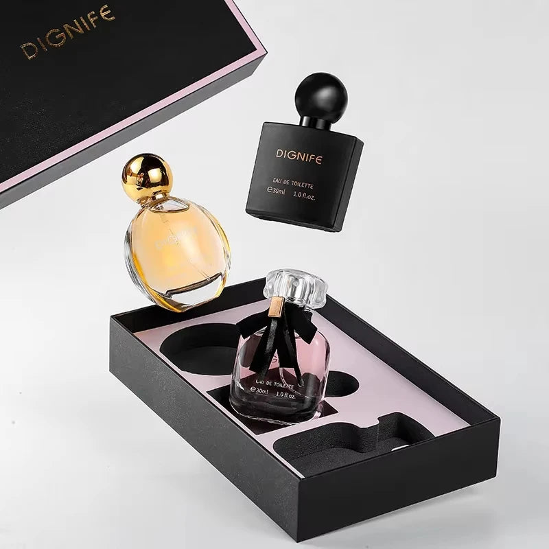 Women Perfume High Quality Classic Elegant Eau De Parfum Long Lasting Floral Woody Scents Exquisite Fragrance Trio for Gifting