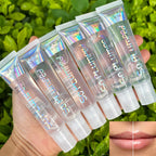 6Pcs Fruity Flavor Watery Glossy Lip Gloss Set Clear Lip Gel Hydrating Moisturizing Lip Gloss Women Lips Makeup Wholesale