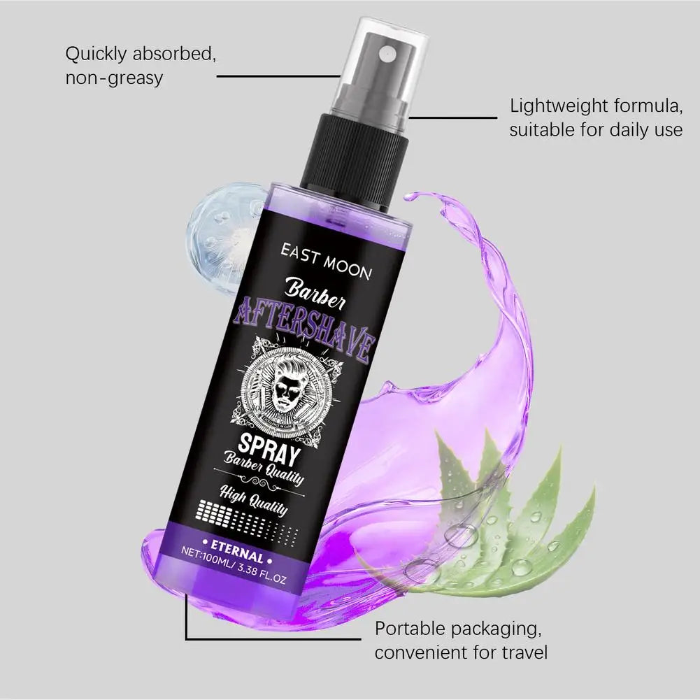 Men's After shave Spray Deep Moisturizing Hydrate Groomed Repair Soothing Damaged Beard Care Men's After Shave Spray