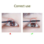 Silk Fiber Curling Mascara, Ultra-Fine Brush, Lengthening & Volumizing, Waterproof, Smudge-Proof, Long-Lasting, Unisex, Eye Safe
