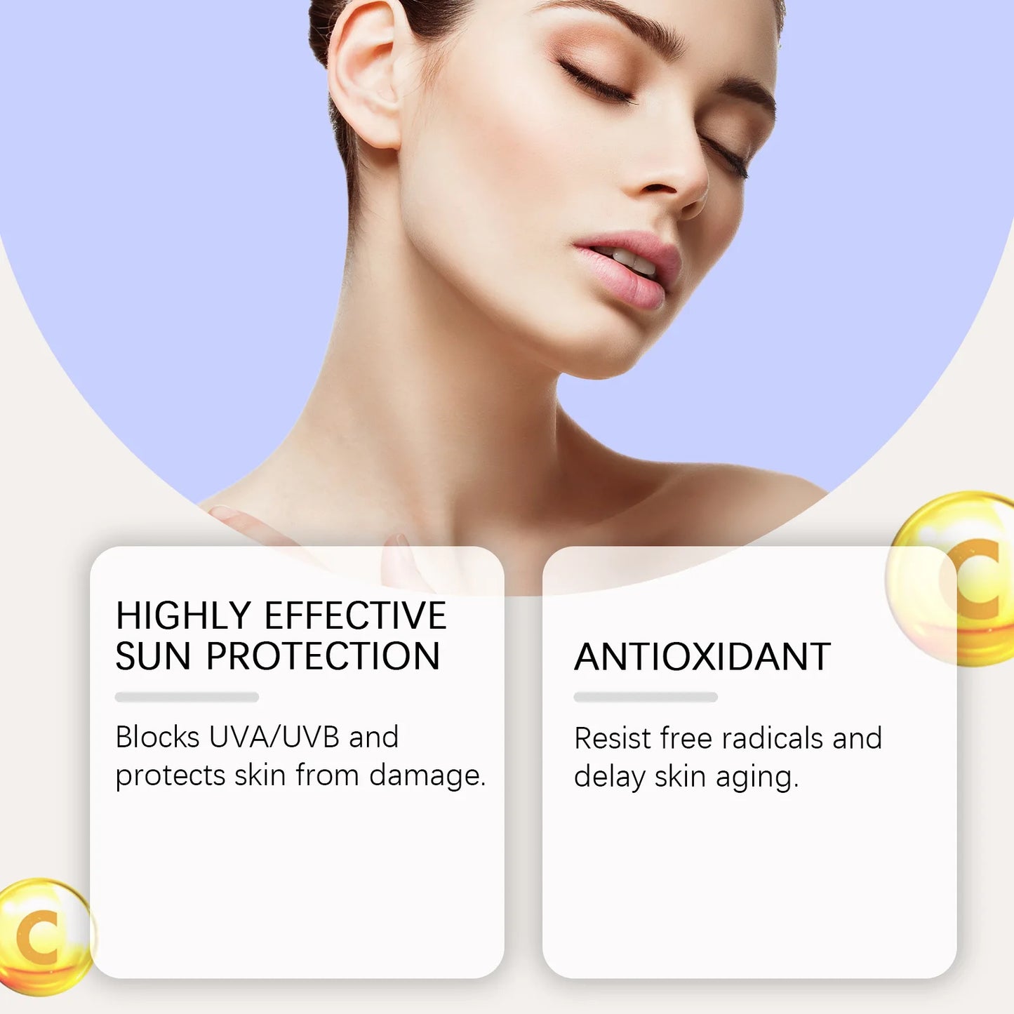 Sun Protection Spray Broad Spectrum SPF 50 UVA UVB Protection Sunburn Prevention Waterproof Lightweight Lasting Sunscreen Mist